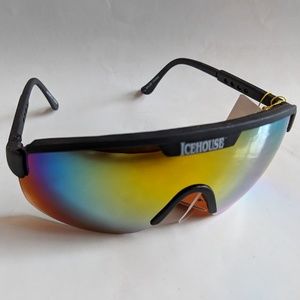 NWT TruVintage sports semi-rimless blade w/ICEHOUSE logo TruBluBlocker sunglass